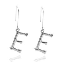 Alloy Simple Geometric Earring  (letter A Alloy 1294) Nhxr2672-letter-a-alloy-1294 main image 38