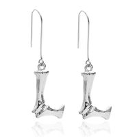 Alloy Simple Geometric Earring  (letter A Alloy 1294) Nhxr2672-letter-a-alloy-1294 main image 52