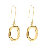 Alloy Simple Geometric Earring  (letter A Alloy 1294) Nhxr2672-letter-a-alloy-1294 main image 5