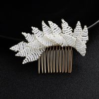 Beads Fashion Geometric Hair Accessories  (alloy) Nhhs0612-alloy main image 1