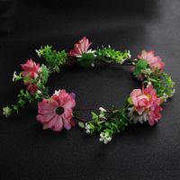 Cloth Fashion Flowers Hair Accessories  (hs-j4547 Pink) Nhhs0613-hs-j4547-pink main image 4