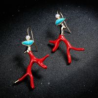 Alloy Fashion Geometric Earring  (photo Color) Nhqd5988-photo-color main image 2