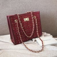 Polyester Korea  Shoulder Bag  (red Wine) Nhtc2196-red-wine main image 2