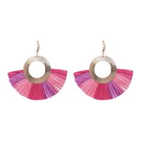 Alloy Fashion Geometric Earring  (pink) Nhjj5342-pink main image 2