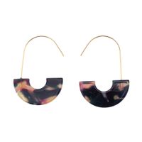 Plastic Fashion Geometric Earring  (lava Color) Nhjq10999-lava-color main image 6