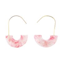 Plastic Fashion Geometric Earring  (lava Color) Nhjq10999-lava-color main image 9