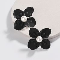 Alloy Fashion Flowers Earring  (photo Color) Nhlu0470-photo-color main image 2