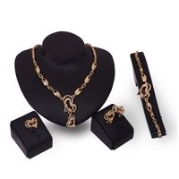 Alloy Fashion  Jewelry Set  (18k Alloy / 61154202) Nhxs2195-18k-alloy-61154202 main image 1