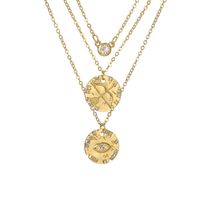 Alloy Simple Geometric Necklace  (alloy) Nhgy2881-alloy main image 2