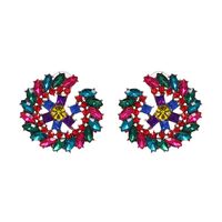 Imitated Crystal&cz Fashion Geometric Earring  (white) Nhjj5426-white main image 3