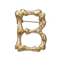 Alloy Simple Geometric Brooch  (a) Nhgy2891-a main image 3