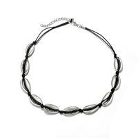 Alloy Simple Geometric Necklace  (6923-alloy) Nhgy2892-6923-alloy main image 4