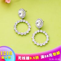 Alloy Fashion Flowers Earring  (photo Color) Nhqd6056-photo-color sku image 1