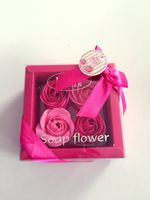 4 Roses Savon Fleur Qixi Jour De Valentine Événement D'entreprise Promotion Cadeau D'anniversaire Croix-frontière Cadeau Présent Pour Client main image 5