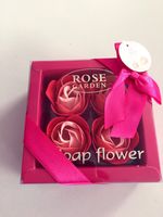 4 Roses Savon Fleur Qixi Jour De Valentine Événement D'entreprise Promotion Cadeau D'anniversaire Croix-frontière Cadeau Présent Pour Client main image 4