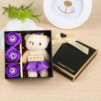 Alloy Fashion  Fashion Accessories  (3 Gradient Purple + Bear) Nhmp0065-3-gradient-purple-bear main image 3