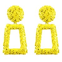 Alloy Fashion Geometric Earring  (yellow) Nhmd5138-yellow main image 1