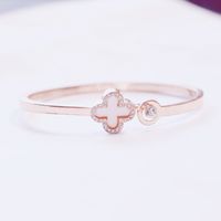 Alloy Simple  Bracelet  (rose Alloy) Nhjs0222-rose-alloy main image 2