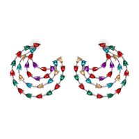 Alloy Fashion Geometric Earring  (white) Nhjj5372-white main image 3