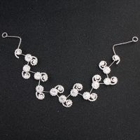Alloy Fashion Flowers Hair Accessories  (hs-j5447 Rose Alloy) Nhhs0619-hs-j5447-rose-alloy main image 7