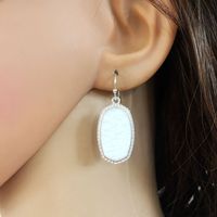 Alloy Fashion  Earring  (white) Nhom0010-white main image 2