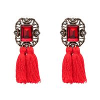 Alloy Fashion Geometric Earring  (red) Nhjj4009-red main image 11