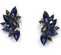 Fashion Geometric Inlaid Crystal Alloy Earrings Ear Studs main image 3