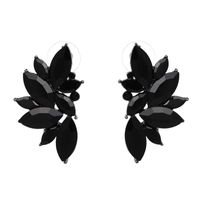 Fashion Geometric Inlaid Crystal Alloy Earrings Ear Studs main image 4