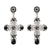 Alloy Fashion Geometric Earring  (black) Nhjj4065-black main image 4