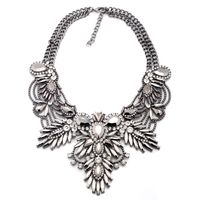 Alloy Fashion Geometric Necklace  (black) Nhjj4079-black main image 5