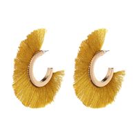 Alloy Fashion Geometric Earring  (yellow) Nhjj4097-yellow main image 1