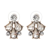 Acrylic Korea Flowers Earring  (white) Nhjj4098-white main image 2