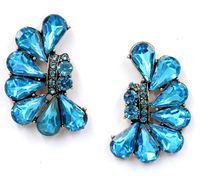 Alloy Fashion Geometric Earring  (blue) Nhjj4283-blue main image 1