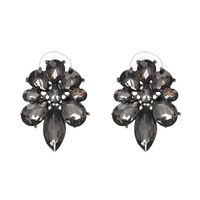 Imitated Crystal&cz Fashion Flowers Earring  (red) Nhjj4322-red main image 5