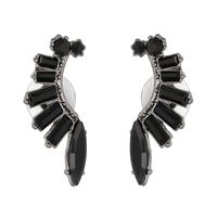 Alloy Fashion Geometric Earring  (black) Nhjj4325-black main image 1