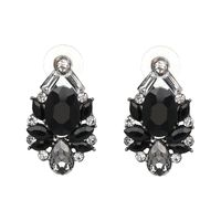 Alloy Fashion Geometric Earring  (black) Nhjj4419-black main image 1