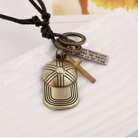 Alloy Fashion Geometric Necklace  (bronze) Nhpk1636-bronze main image 1