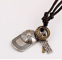 Alloy Fashion Geometric Necklace  (bronze) Nhpk1636-bronze main image 3