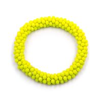 Acrylic Fashion Geometric Bracelet  (yellow) Nhjj3996-yellow main image 1