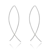 Simple Style Plating Alloy Earrings main image 3