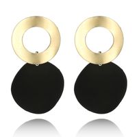 Fashion Alloy Plating Earring Geometric (white)  Nhgy1680-white main image 4