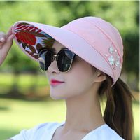 Cloth Fashion  Hat  (beads Style - Navy) Nhcm1239-beads Style - Navy main image 3