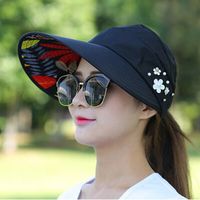 Cloth Fashion  Hat  (beads Style - Navy) Nhcm1239-beads Style - Navy main image 14
