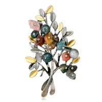 Alloy Korea Flowers Brooch  (af009-a) Nhdr2443-af009-a main image 2