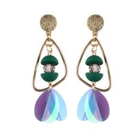 Alloy Fashion Geometric Earring  (purple) Nhjq10034-purple main image 1