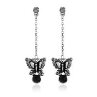 Croix-frontière Fournir 2018 Nouveaux Accessoires Mode Européenne Et Américaine Ol Animal Boucles D'oreilles Rétro Long Pendentif Papillon Boucles D'oreilles main image 3