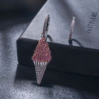 Copper Fashion Geometric Earring  (photo Color) Nhlj3873-photo Color main image 1