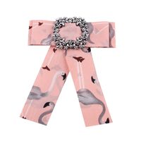 Alloy Korea Bows Brooch  (pink Flowers) Nhjq10118-pink Flowers main image 6