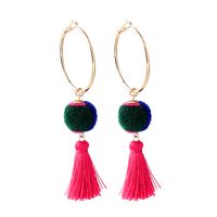 Alloy Fashion Tassel Earring  (red-2) Nhqd5088-red-2 main image 1