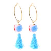 Alloy Fashion Tassel Earring  (red-2) Nhqd5088-red-2 main image 3